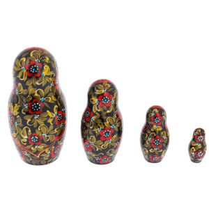 Matryoshka doll for 7 people "Moscow. Lace" 24 cm