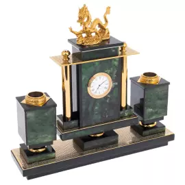 Table set made of jade "Dragon" Zlatoust