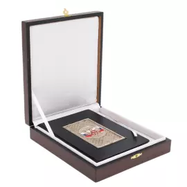 Ежедневник с ручкой "Герб РФ" черный, Златоуст