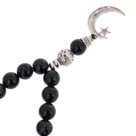 Композиция из долерита и латуни "Коран с Мечетью" с четками, Златоуст