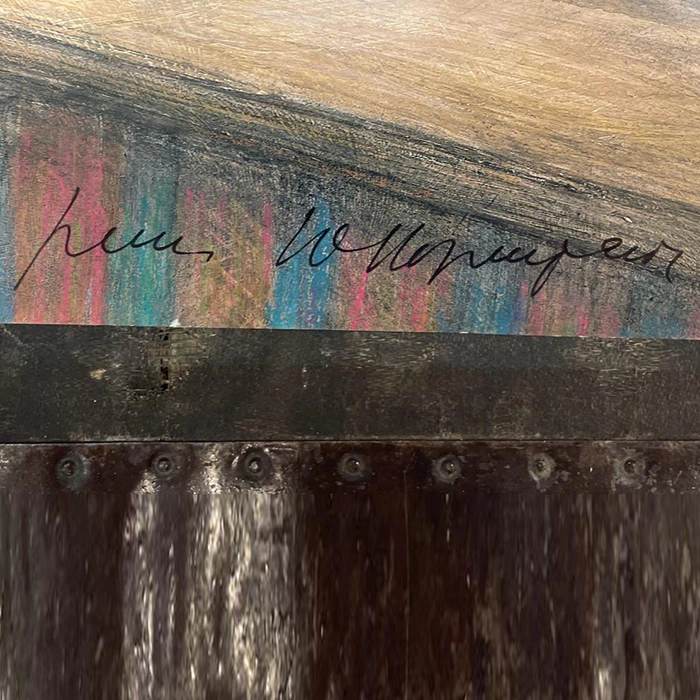Sketch for the cartoon "Hedgehog in the fog" with an autograph by the artist Yuri Norstein