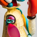 Candylady sculpture by Taras Zheltyshev