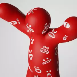 Скульптура Red fear художника Тараса Желтышева