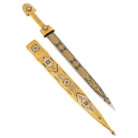 Кинжал сувенирный "Кавказский" парадный, Златоуст Кинжал сувенирный "Кавказский" парадный, Златоуст