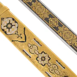 Кинжал сувенирный "Кавказский" парадный, Златоуст Кинжал сувенирный "Кавказский" парадный, Златоуст