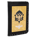 Кожаная обложка на паспорт "Герб РФ" Златоуст