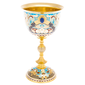 Glory Cup with lapis lazuli, bolshoi, Zlatoust