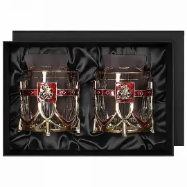 Бокалы для виски "Георгий Победоносец" на 2 персоны