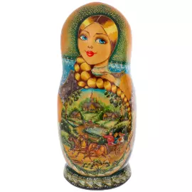 Matryoshka doll for 15 places "Summer troika" 33 cm