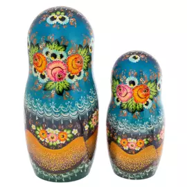 Matryoshka doll for 15 places "Summer troika" 33 cm