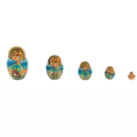 Matryoshka doll for 15 places "Summer troika" 33 cm