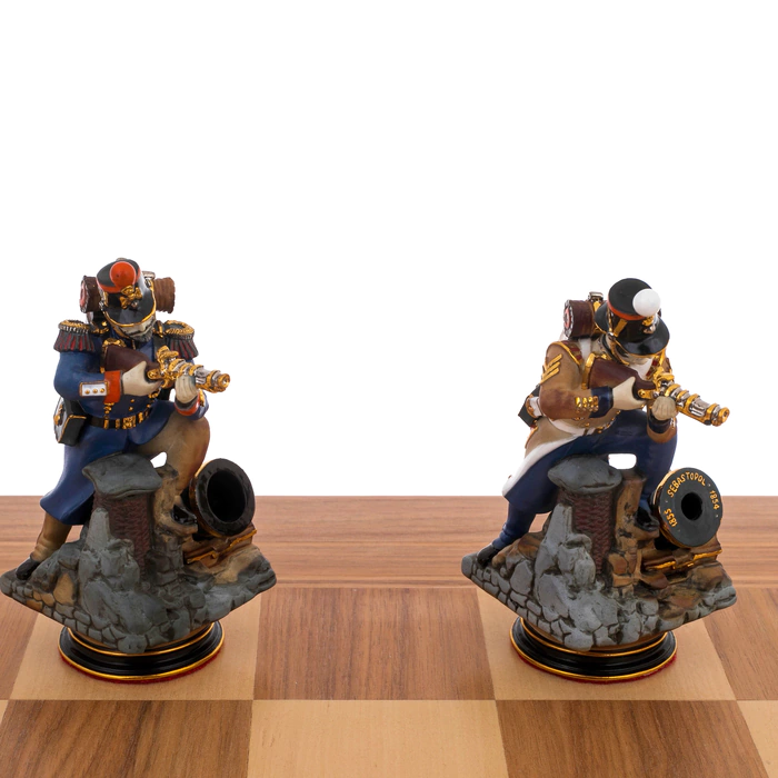 Chess made of porcelain "Sevastopol"
