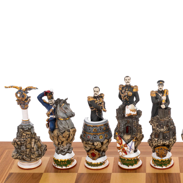 Chess made of porcelain "Sevastopol"