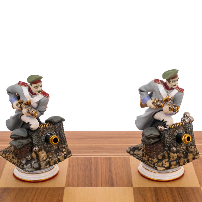 Chess made of porcelain "Sevastopol"