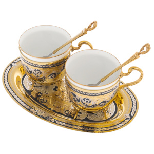 Coffee set "Coffee for two" for 2 persons, Zlatoust