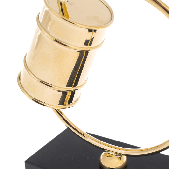 Souvenir made of brass "Oil barrel"