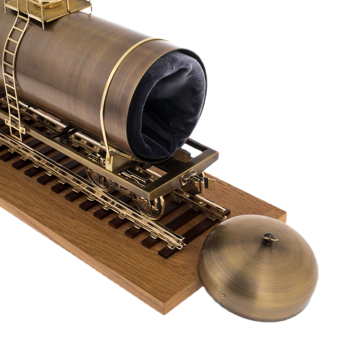 Alcohol packaging "Big tank on rails"