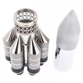 Алкогольный набор "Ракета" на 6 персон, в деревянной коробке