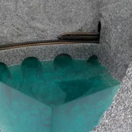 Corporate souvenir made of acrylic and polymer "High-speed train"