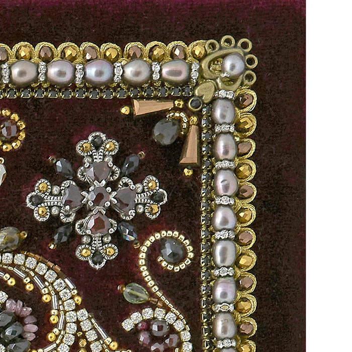 Embroidered icon of St. Nicholas the Wonderworker