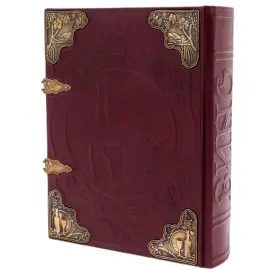 Подарочная книга в кожаном переплёте "Вино" А. Домине, в коробе