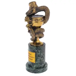 Статуэтка из бронзы "С Днём медицинского работника"