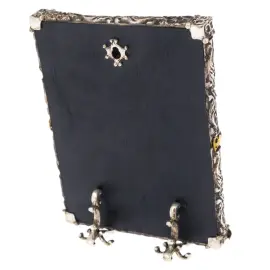 Икона с художественным литьём "Покров Пресвятой Богородицы"