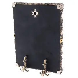 Икона с художественным литьём "Господь Вседержитель"