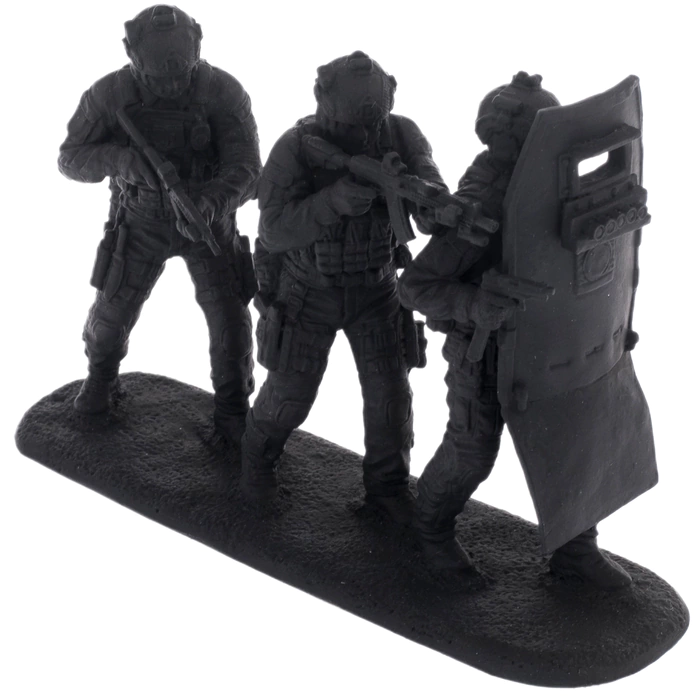 Cast iron statuette "Special Forces Soldiers" in a gift box