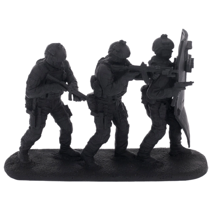 Cast iron statuette "Special Forces Soldiers" in a gift box
