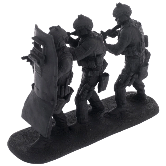 Cast iron statuette "Special Forces Soldiers" in a gift box