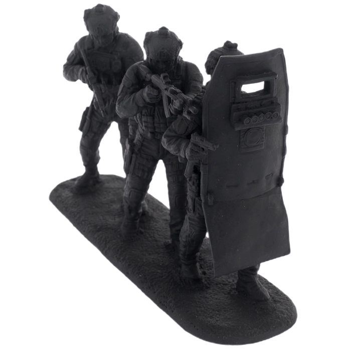 Cast iron statuette "Special Forces Soldiers" in a gift box