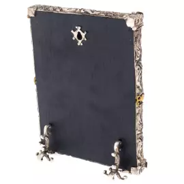 Икона с художественным литьём "Пантелеймон"