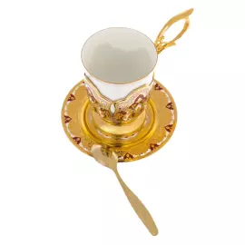 Кофейная пара "Узоры" на 1 персону, Златоуст