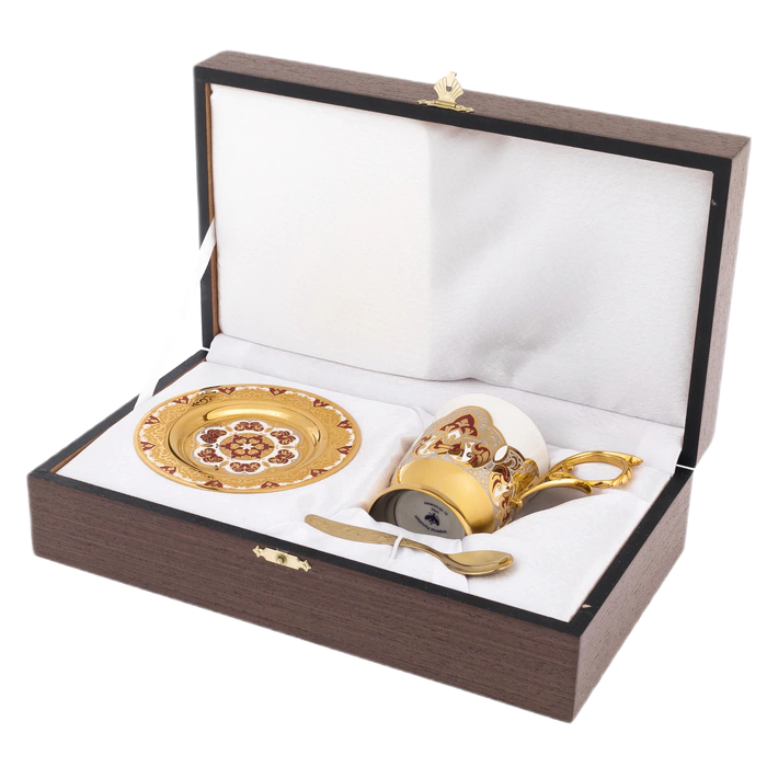 Coffee pair "Patterns" for 1 person, Zlatoust