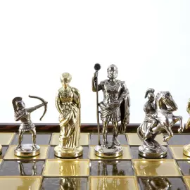 Laminated wood chess set "Archers"