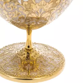 Икорница "Артишок" с ложечкой, Златоуст