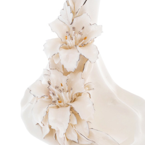 Bone china sculpture "Lady"