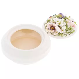 Шкатулка из фарфора "Надежда. Ирис и пион"