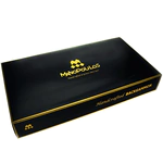 Backgammon with crocodile eco-leather "Manopoulos" green