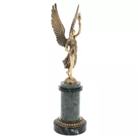 Статуэтка  из бронзы "Ника — Богиня Победы"