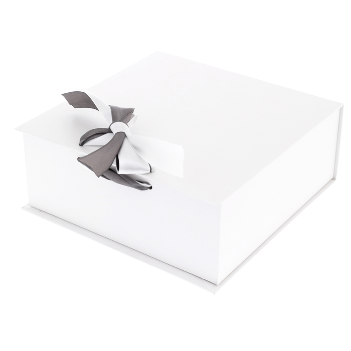 The box on the "Tie Up" ribbons is white