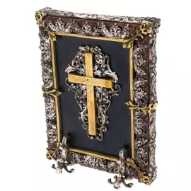 Икона с художественным литьём "Владимирская Божья матерь" малая