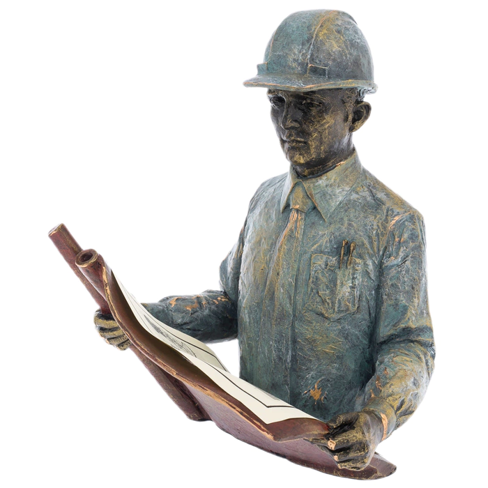Sculpture "Architect/Engineer"
