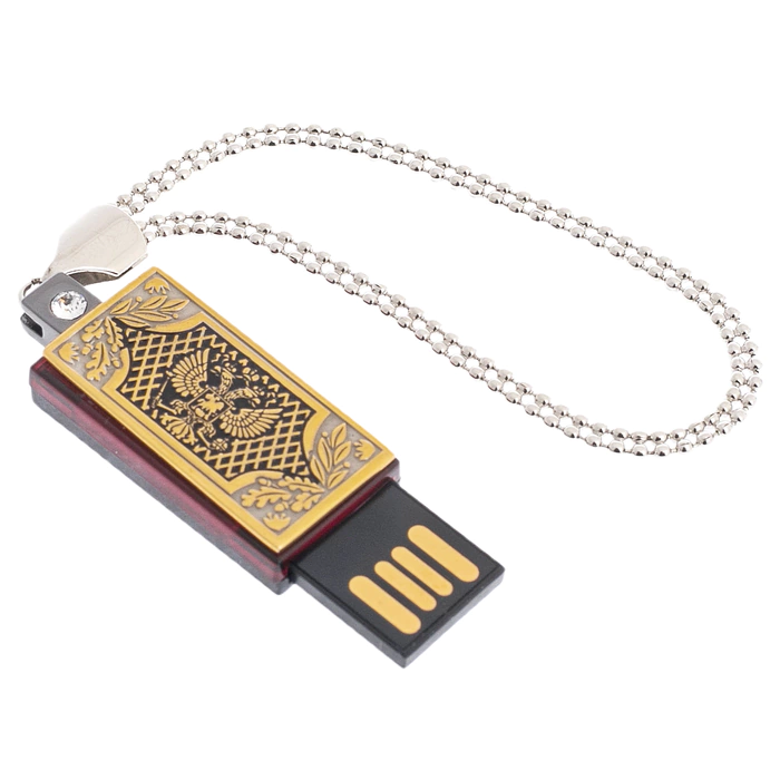 "Coat of Arms of the Russian Federation" 16 GB flash card, Zlatoust