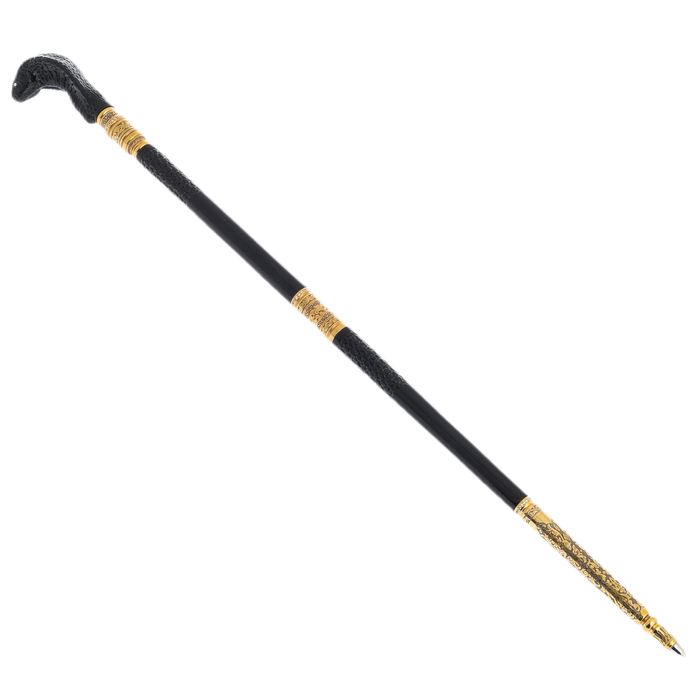 Cane decorated with "Cobra" Zlatoust