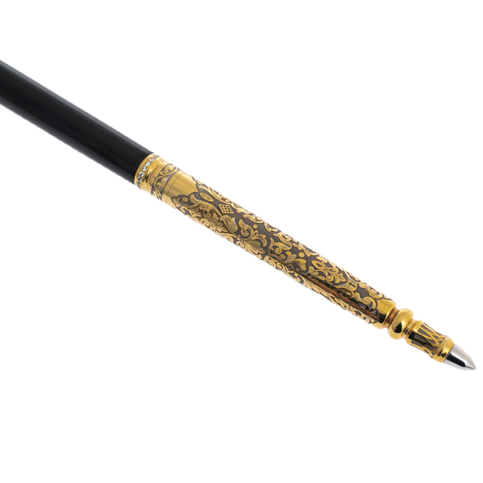 Cane decorated with "Cobra" Zlatoust