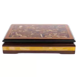 Домино из янтаря "Классика" в шкатулке