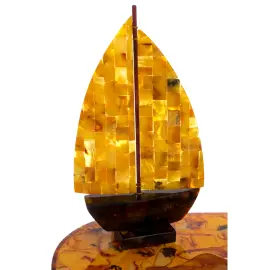 Настольный набор из янтаря "Венеция"
