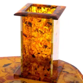 Настольный набор из янтаря "Венеция"